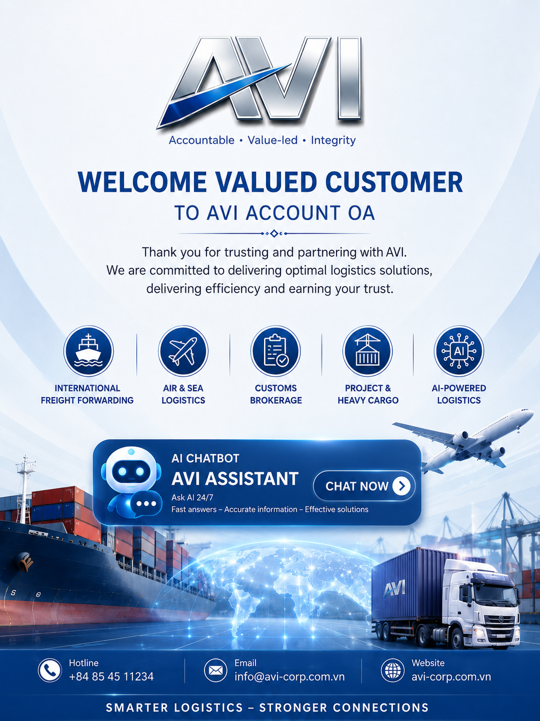 AVI Logistics launches Zalo OA