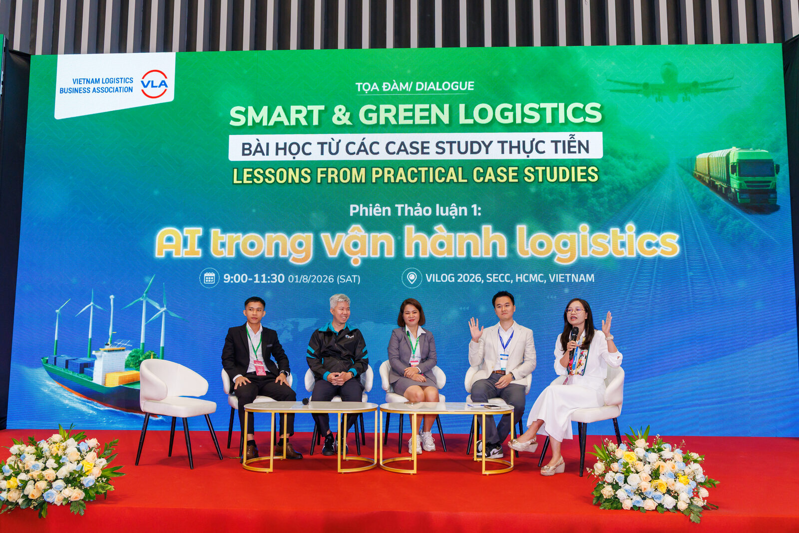 Phiên thảo luận 1 - AI trong vận hành logistics tại tọa đàm VLA, VILOG 2026